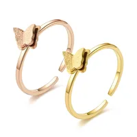 Wholesale Jewelry Lady Bow Knot Titanium Steel 18K Gold Plated Carving main image 1