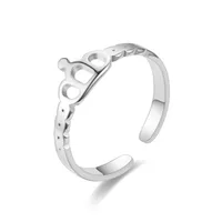 Lady Geometric Titanium Steel Carving sku image 8