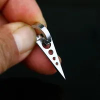 Fashion Simple Geometric Titanium Steel Ear Bone Clip Triangle Ear Clip main image 3