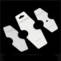 Factory Wholesale Spot Jewelry Packaging Card Paper Korean Jewelry Card New Titanium Steel Necklace Bracelet Folding Card main image 1