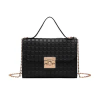 Small Pu Leather Square Bag main image 2