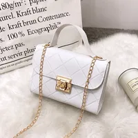 Small Pu Leather Square Bag sku image 6