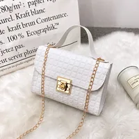 Small Pu Leather Square Bag sku image 9