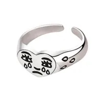 Retro Heart Gesture Skull Hand Ring Wholesale Nihaowholesale sku image 3