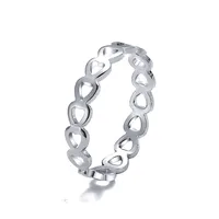Retro Heart Gesture Skull Hand Ring Wholesale Nihaowholesale sku image 2
