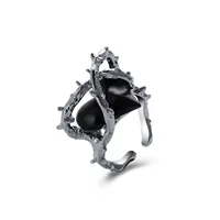 Retro Heart Gesture Skull Hand Ring Wholesale Nihaowholesale sku image 7