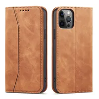 For Phone Case  Leather Case New Solid Color Flip Case main image 4
