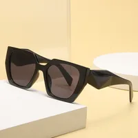 New Fashion Cat Eye Wide Glasses Female Wholesale Uv Protection Sunglasses main image 3