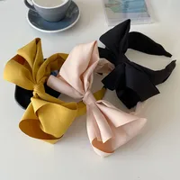 Korean Version Big Bow Fabric Broad-sided Headband main image 1