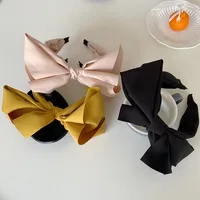 Korean Version Big Bow Fabric Broad-sided Headband main image 2