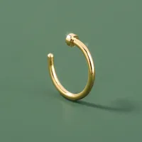 Simple Stainless Steel Piercing U-shaped Nose Ring Piercing Nose Ornaments Wholesale sku image 3