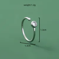 Simple Stainless Steel Piercing U-shaped Nose Ring Piercing Nose Ornaments Wholesale sku image 9