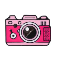 Fashion Creative Alloy Badge Cartoon Dripping Oil Videotape Brooch sku image 6