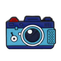 Fashion Creative Alloy Badge Cartoon Dripping Oil Videotape Brooch sku image 7