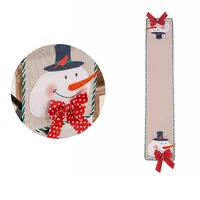 Christmas Snowman Linen Insulation Placemat Wholesale Nihaowholesale sku image 2