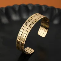 Fashion C Shape Round 304 Stainless Steel Bangle In Bulk main image 1