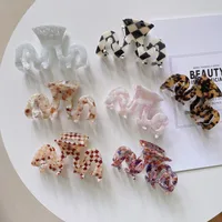 Fashion Geometric Acetic Acid Sheets Hollow Out Hair Claws main image 1