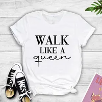 Casual Letter Round Neck Short Sleeve Regular Sleeve Printing T-shirt main image 1