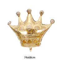 Crown Aluminum Film Balloon Party Balloons sku image 8
