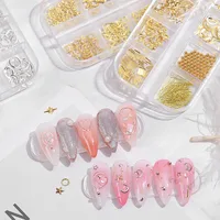Fashion Geometric Alloy Nail Patches Nail Supplies main image 1