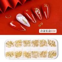 Fashion Geometric Alloy Nail Patches Nail Supplies sku image 2