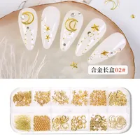 Fashion Geometric Alloy Nail Patches Nail Supplies sku image 1