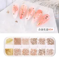 Fashion Geometric Alloy Nail Patches Nail Supplies sku image 3