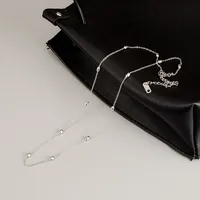 Wholesale Jewelry Simple Style Geometric 304 Stainless Steel Titanium Steel 18K Gold Plated Plating Necklace main image 6