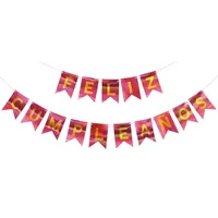 Letter Paper Flag Birthday Decorations sku image 11