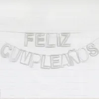 Letter Paper Flag Birthday Decorations sku image 23