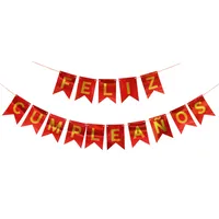 Letter Paper Flag Birthday Decorations sku image 9