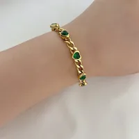 Fashion Heart Shape Stainless Steel Plating Zircon Bracelets main image 5