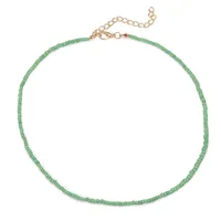 Simple Style Geometric Beaded Inlaid Pearls Women's Necklace sku image 8