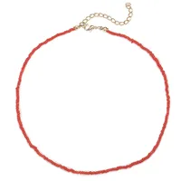 Simple Style Geometric Beaded Inlaid Pearls Women's Necklace sku image 10
