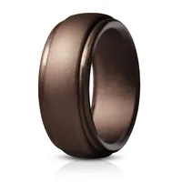 Simple Style Geometric Silica Gel Rings main image 3