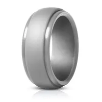 Simple Style Geometric Silica Gel Rings main image 2