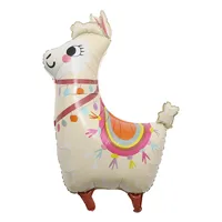 Alpaca Aluminum Film Balloon Party Balloons main image 2