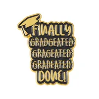 Casual Simple Style Letter Hat Rose Alloy Unisex Brooches sku image 9