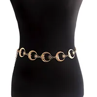 Fashion Moon Metal Plating Waist Chain main image 3