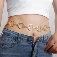 Fashion Moon Metal Plating Waist Chain main image 1