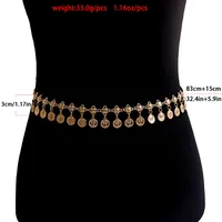 Fashion Portrait Metal Plating Waist Chain main image 4