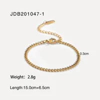 Simple Style Geometric Gold Plated Necklace sku image 15