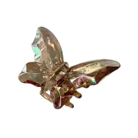 Fashion Butterfly Plastic Resin Polishing Hair Claws main image 2