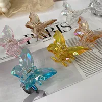 Fashion Butterfly Plastic Resin Polishing Hair Claws main image 5