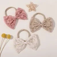 Cute Bow Knot Cloth Hair Tie main image 1