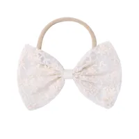 Cute Bow Knot Cloth Hair Tie sku image 1