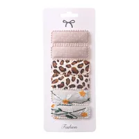 Sweet Geometric Flower Cloth Hair Clip sku image 2