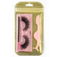 New Product Combination 3d Natural Thick False Eyelashes sku image 1