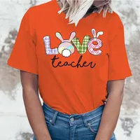 Women's T-shirt Short Sleeve T-shirts Printing Streetwear Letter main image 2