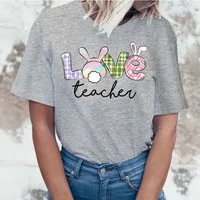 Women's T-shirt Short Sleeve T-shirts Printing Streetwear Letter main image 5